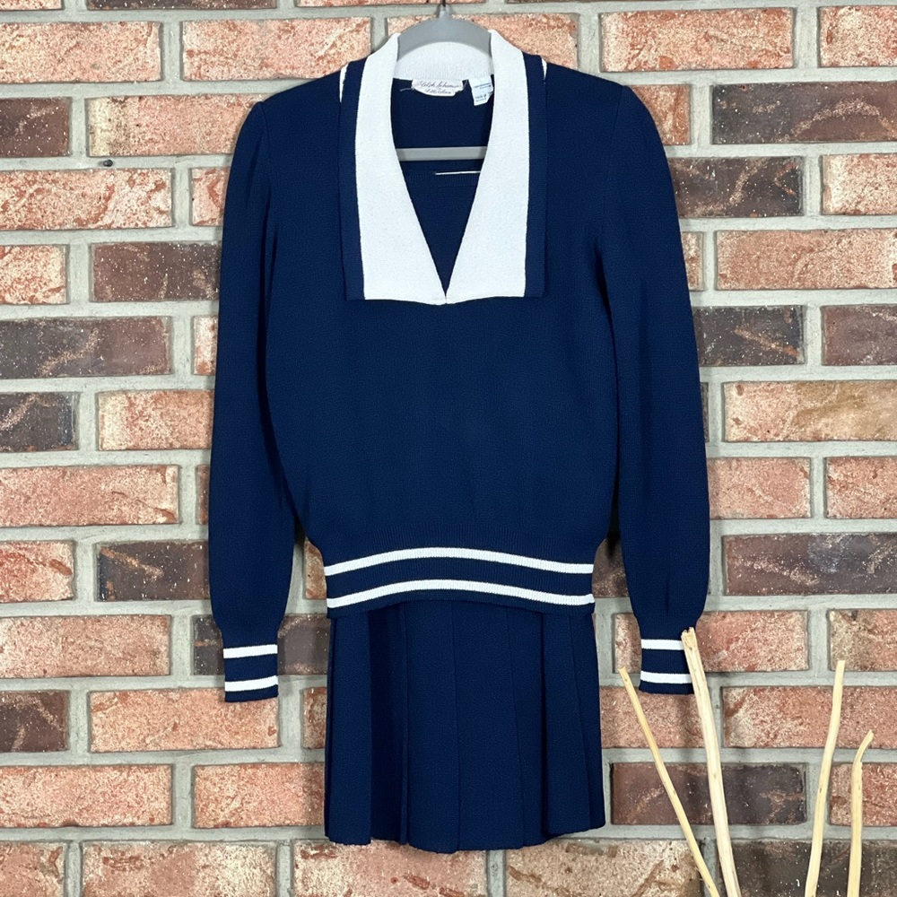 Adolph Schuman for Lilli Ann 2pc Knit Sweater Set